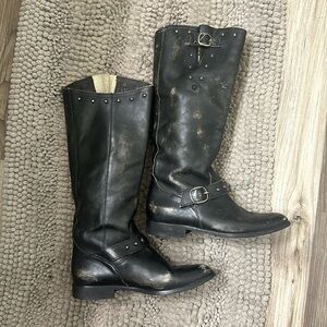 Golden Goose Black Heeled Boots